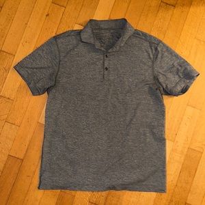 Grey lululemon polo